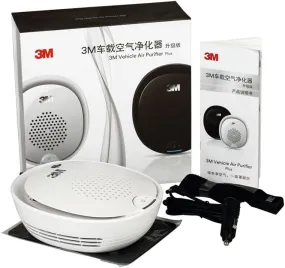 3M Vehicle Air Purifier Plus Black