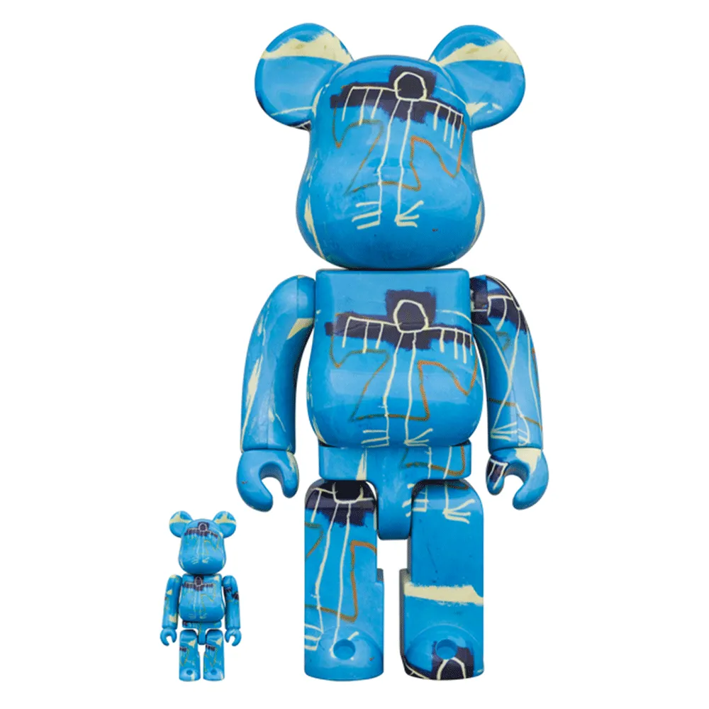 400%  100% Bearbrick Jean-Michel Basquiat 9