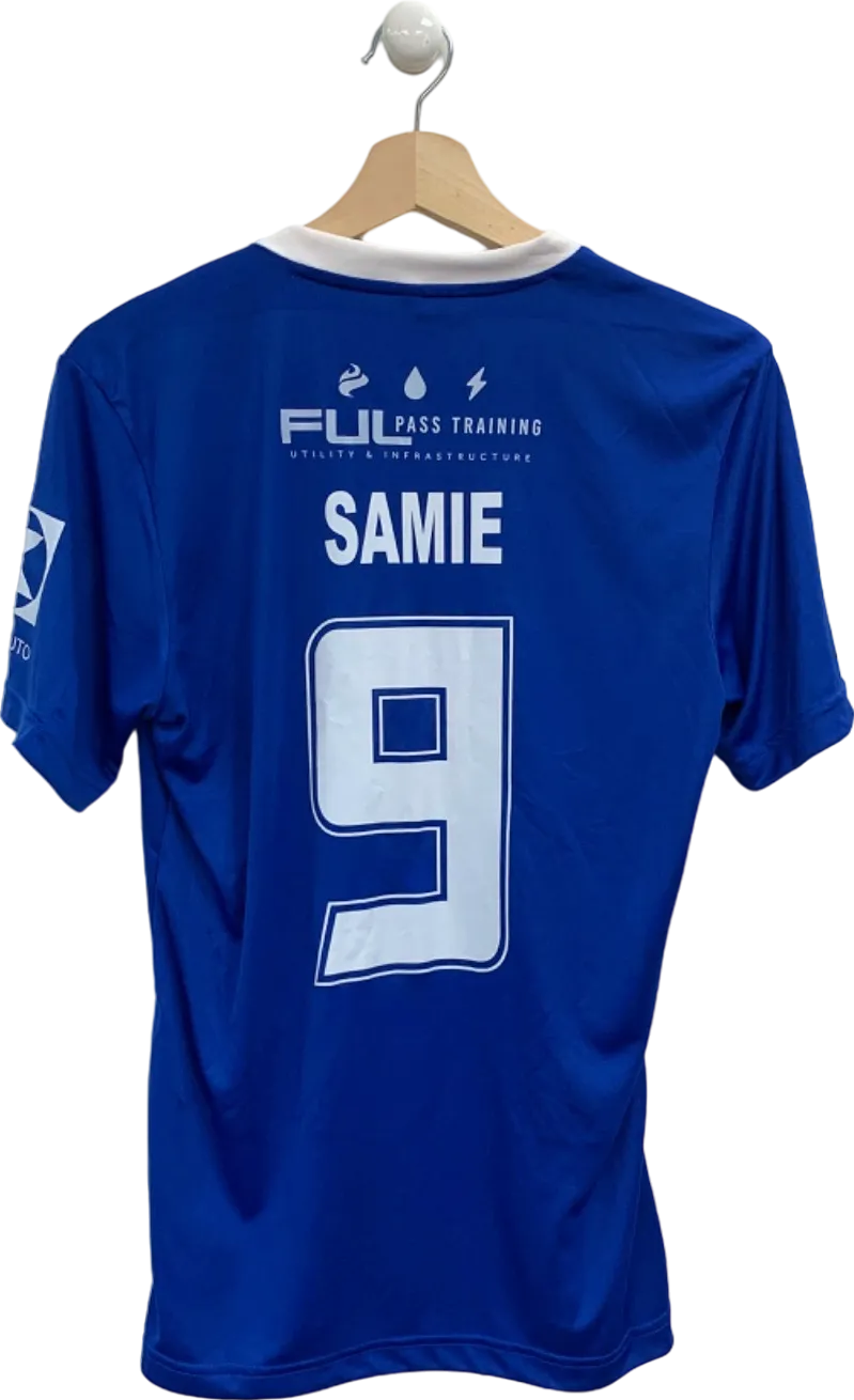 Adidas Blue Manchester DFC Samie Jersey UK S