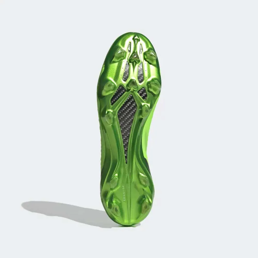 All Gender X SpeedPortal .1 FG Soccer Shoe - Solar Green/Solar Red/Solar Yellow