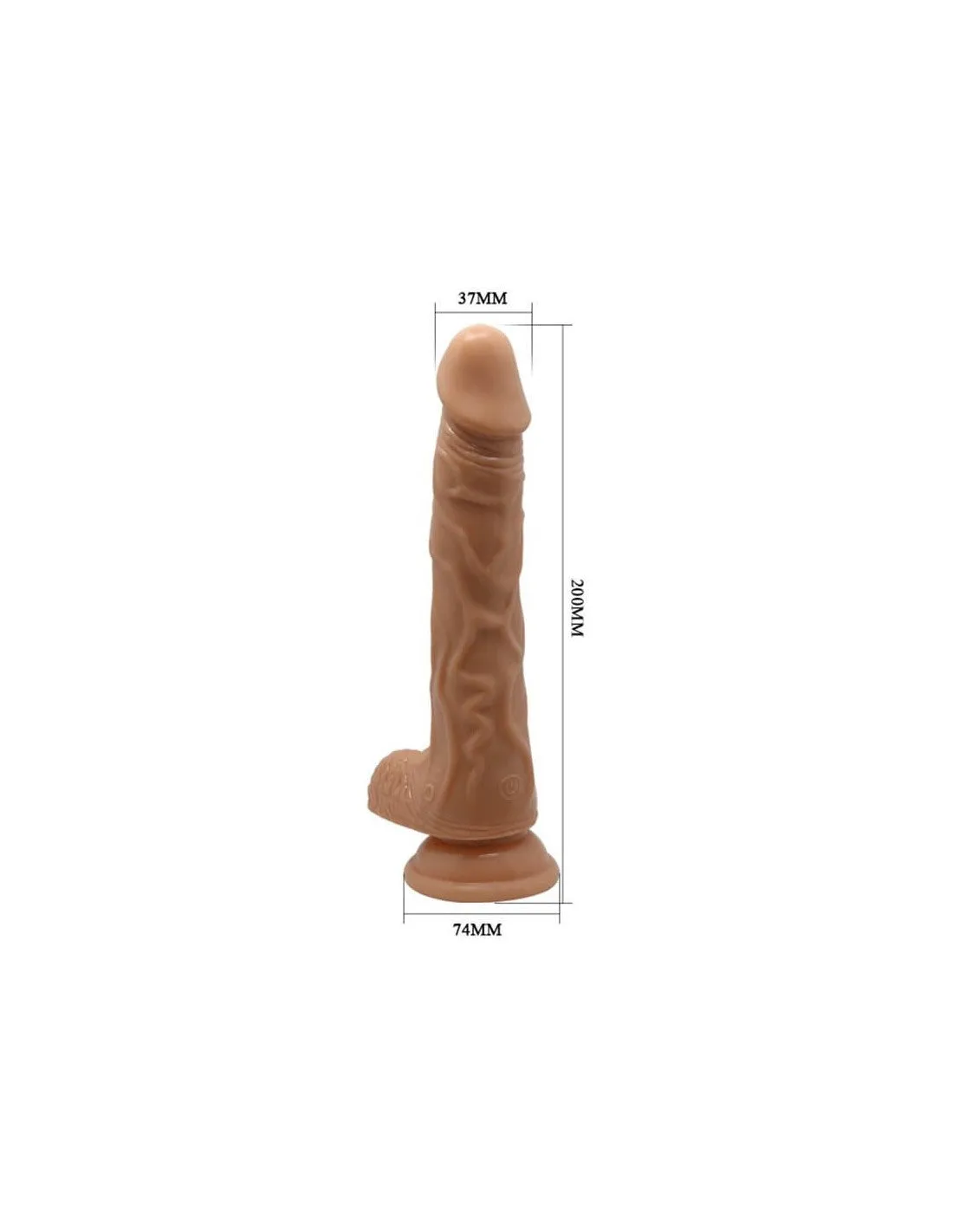 7.8-Inch Vibrating Dildo by Baile Bodach