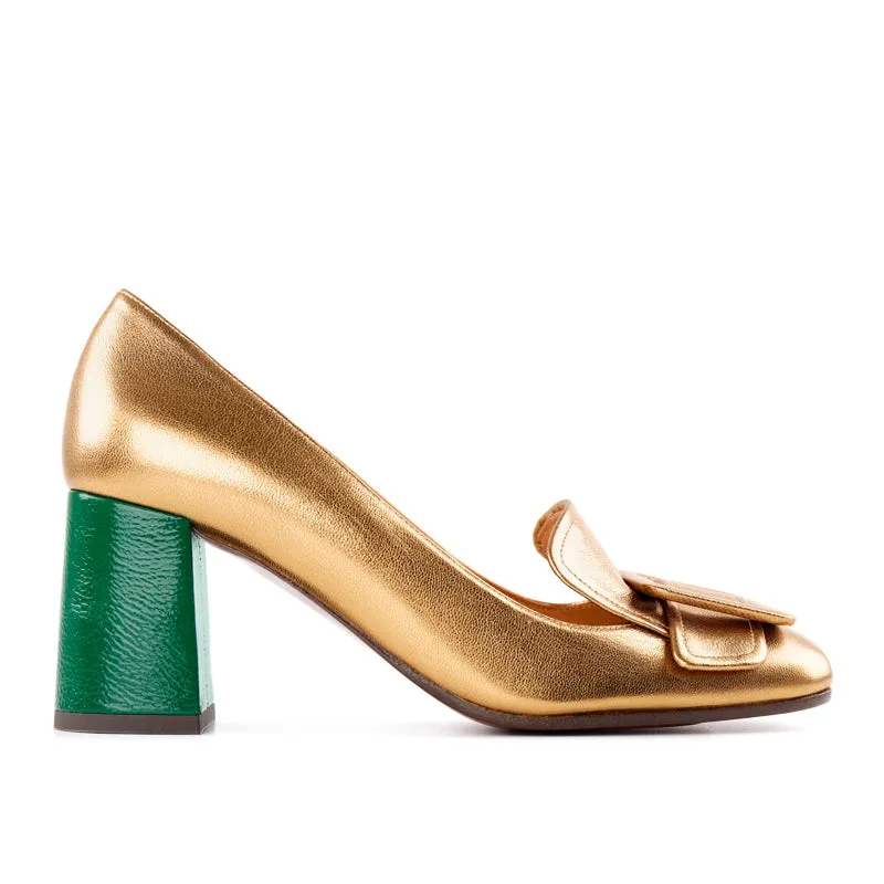 CHIE MIHARA | ZAPATOS DE TACÓN MUJER | PEMADORADO | DORADO