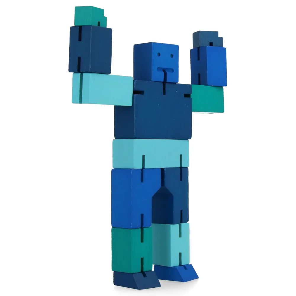 Cubebot - Small - Blue Multi