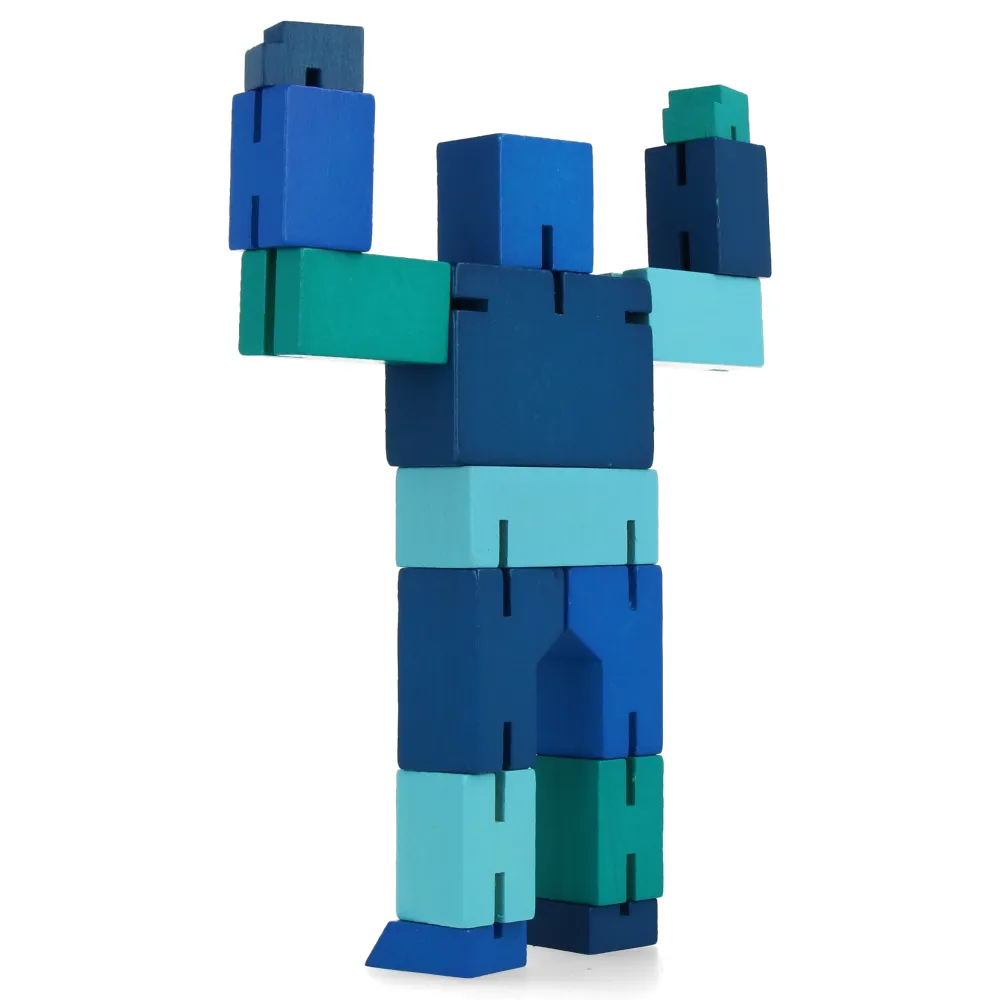 Cubebot - Small - Blue Multi