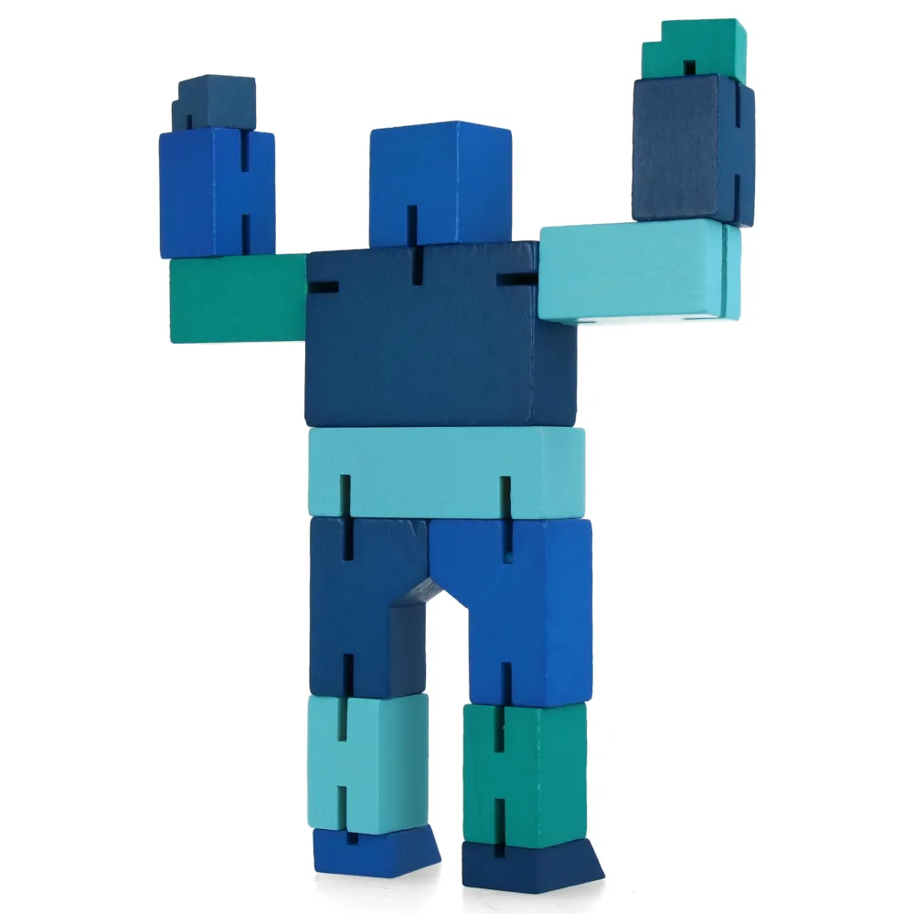 Cubebot - Small - Blue Multi