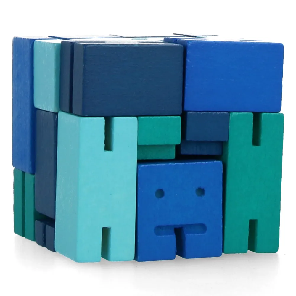 Cubebot - Small - Blue Multi