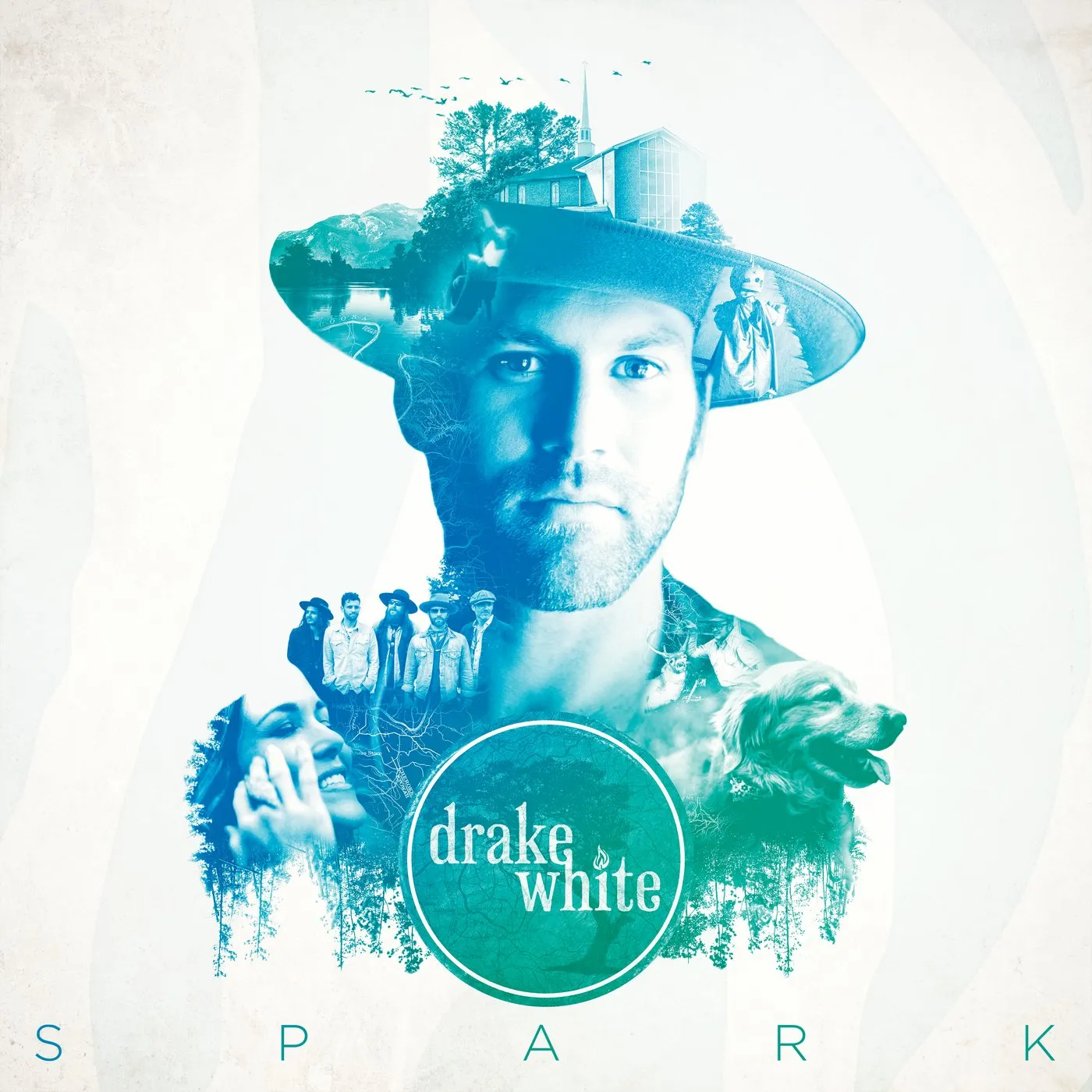 Drake White - Spark - Vinyle bleu transparent