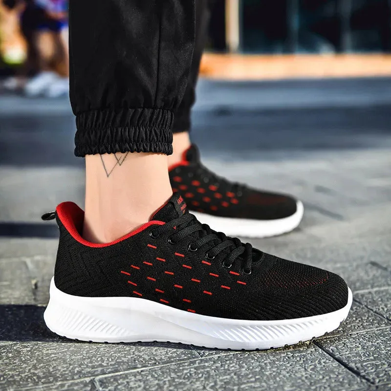 Hnzxzm Comfortable Sneakers Men Shoes Casual Breathable Black Sneaker Men's Spring Zapatillas Deportivas Hombre Big Size 46 47 48