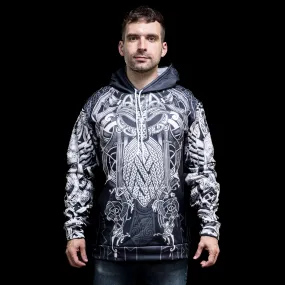 Hoodie Viking "Thor's Epicenter - Puissance du Tonnerre"