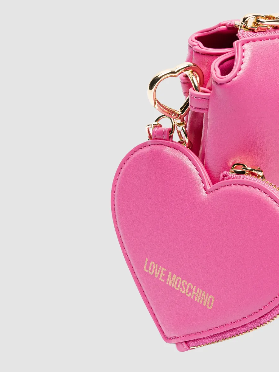 Mala de ombro love moschino