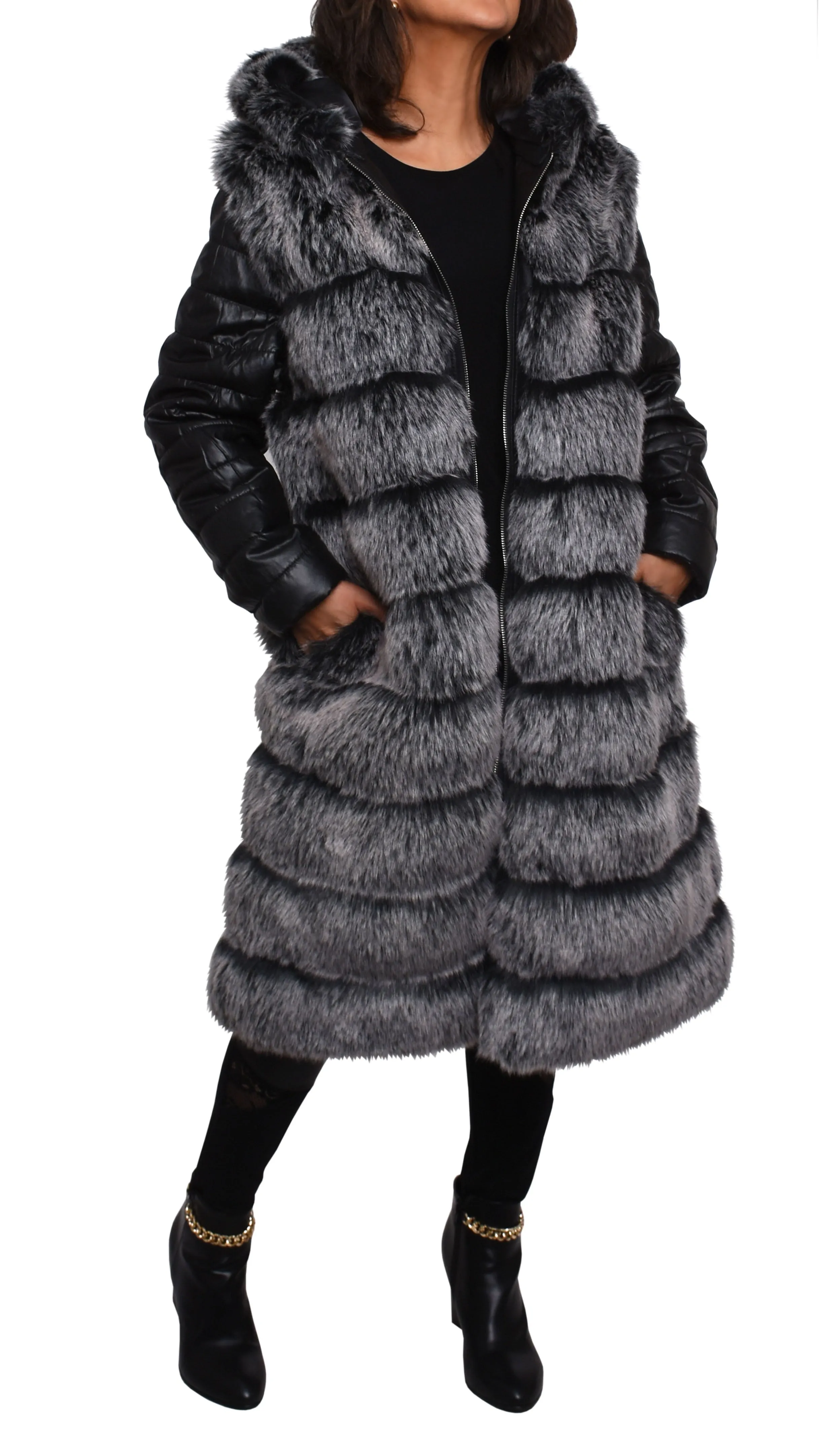 Manteau "Halina" -MLG6868 | Coat "Halina" -MLG6868